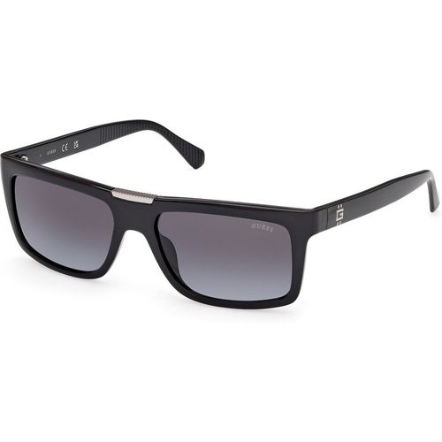 Guess Hombre Guess GU00274 01B Gafas de sol Inyectado Negro Fumar Cuadrada Norma