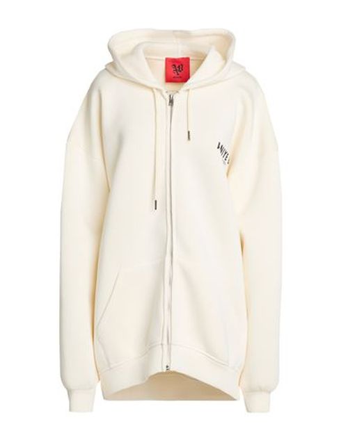 Woman Sweatshirt Ivory Size M Viscose, Elastane