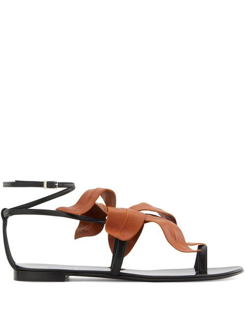 Lilium flat sandals - Black