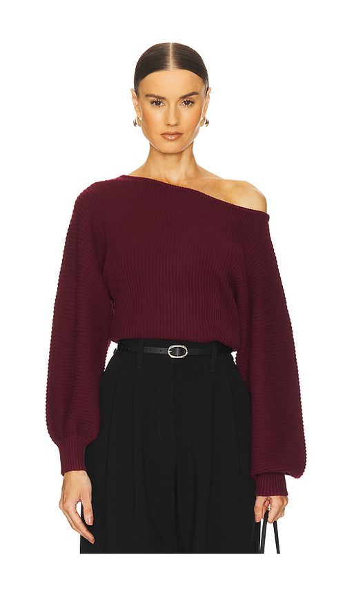 L'Academie Indre Sweater in Chocolate. XS. Also in XXS, S