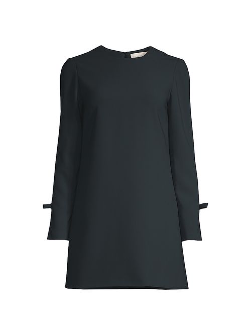 Women's Lily Long-Sleeve Shift Dress - Dark Midnight