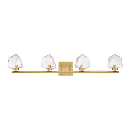 Castello 4-Light Bathroom Vanity Light in Warm Bra