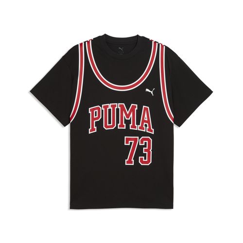 PUMA Out Of Bounds Men's Basketball T-Shirt in Black