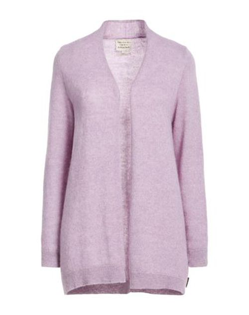 Woman Cardigan Lilac Size 0 Alpaca wool, Polyamide, Wool