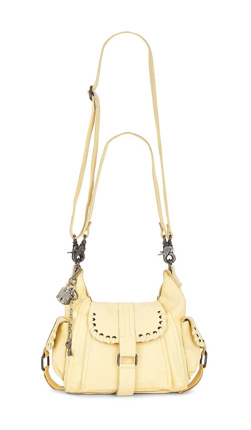 Free People x We The Free Baby Leigh Shoulder Bag in Yellow
