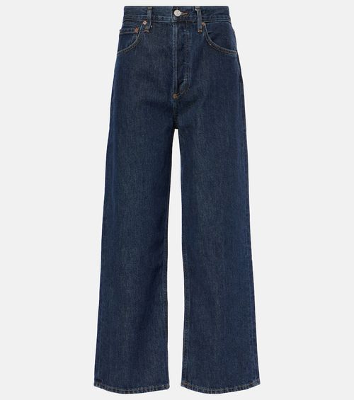 Ren high-rise wide-leg jeans
