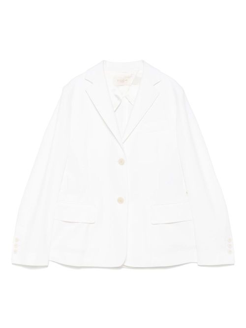 Montedoro twill-weave blazer - White