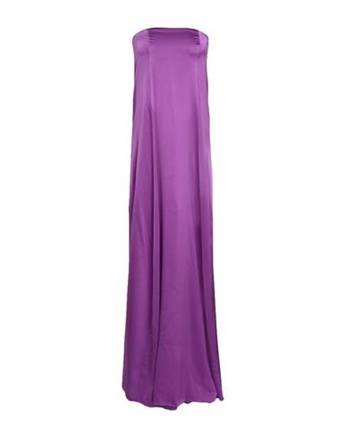 Forte_forte Woman Maxi dress Purple Size 0 Silk, Elastane