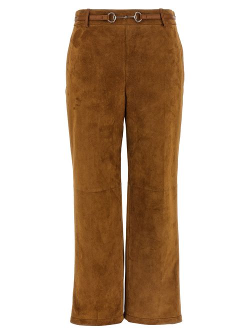 Suede Pants