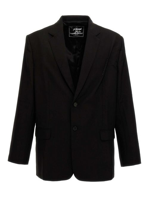 Pinched Logo Blazer