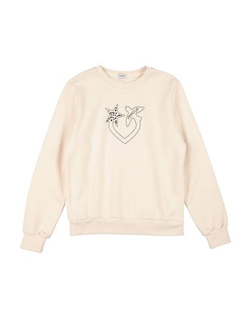 Kid Girl Sweatshirt Cream Size 12 Cotton
