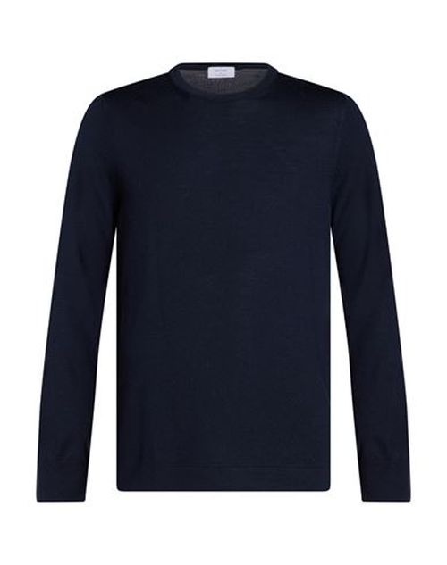 Athleisure Man Sweater Midnight blue Size 46 Virgin Wool