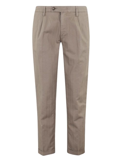 Straight-leg trousers - Neutrals