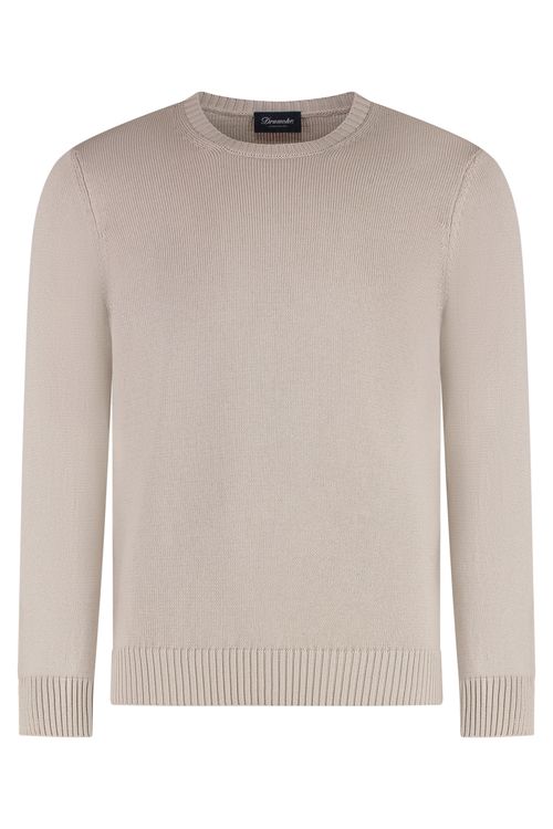 Cotton Crew-Neck Sweater