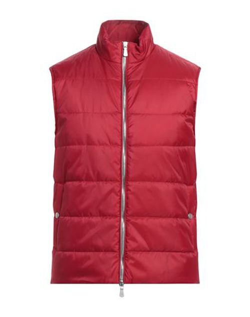 Man Vest Red