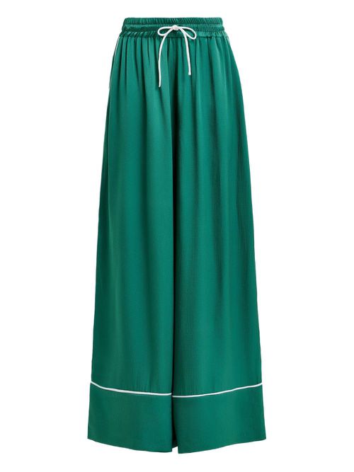Hontgomery wide-leg pants - Green