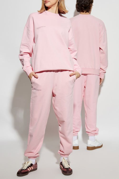 Sweatpants With Logo, Unisex, Pink