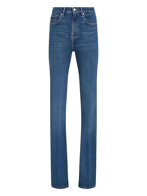 Tommy Hilfiger logo-patch jeans - Blue