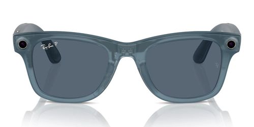 Prescription Wayfarer Large Shiny Jeans