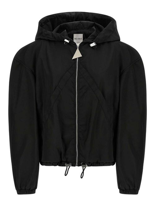 Maxi Hood Bomber Jacket