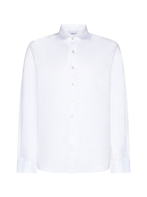 Cotton Knit Shirt — White