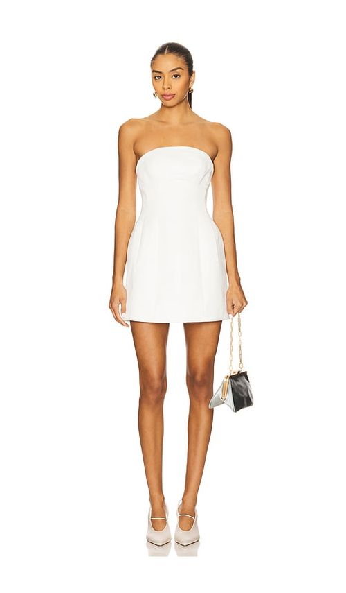 NBD Joan Mini Dress in White. XS also in L, M, S