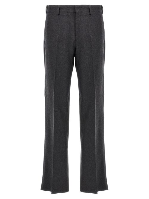 Cashmere Trousers — Gray