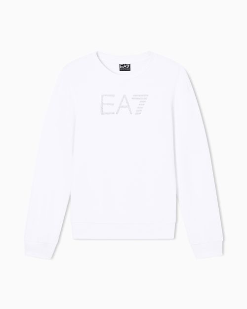 Logo Series cotton jersey crew-neck sweatshirt