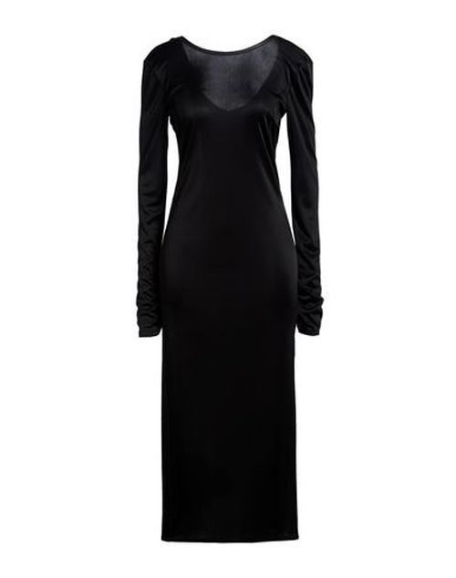 Woman Maxi dress Black Size 3 Acetate