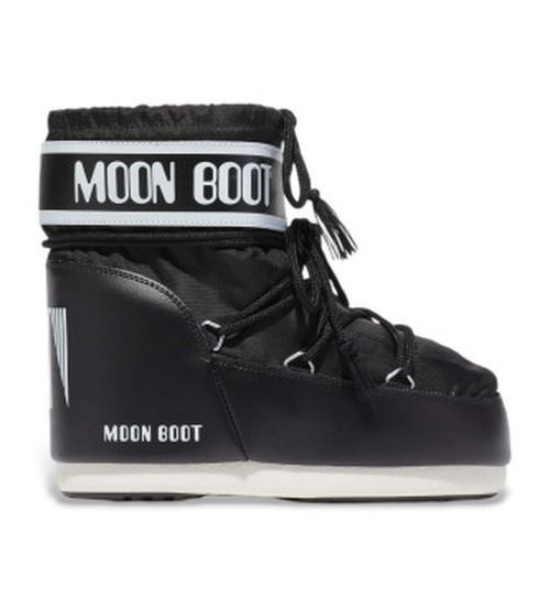 Moon Boot for woman. 80D1409340 Icon Low Nylon Boots black (42/44), Flat, None, Casual, Snow