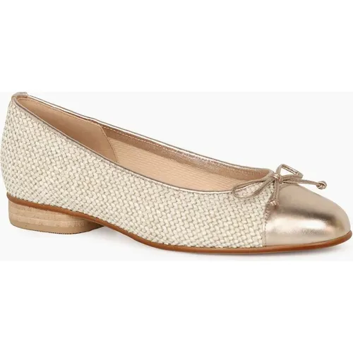 Gabor Women's Dulford Womens Ballet Pumps - Gold