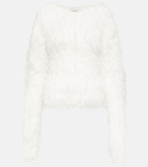 Fluffly knit sweater