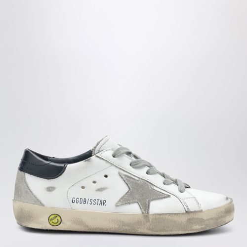Super-Star Sneakers in white/navy blue