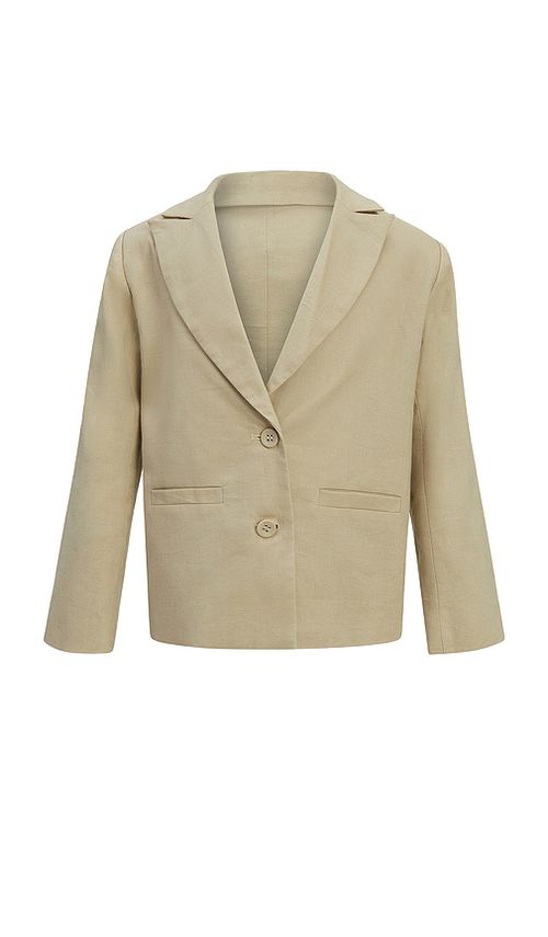 Bardot Junior BLAZER CHARLES in Beige. Größe 7. Also in 4