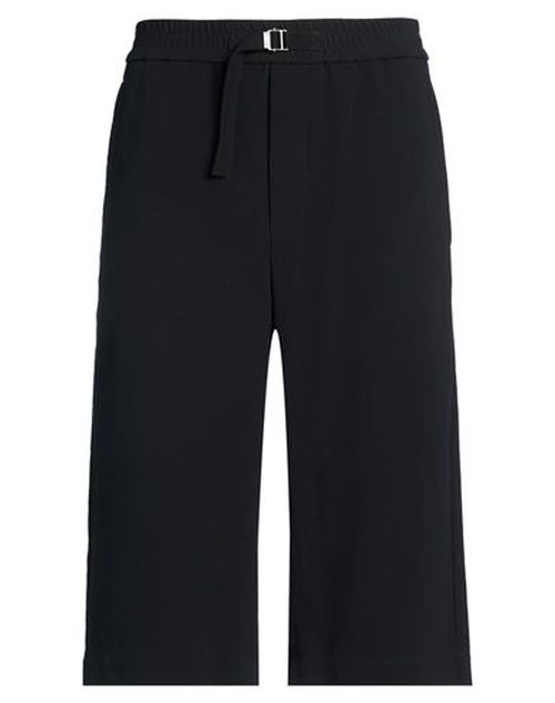 Man Shorts & Bermuda Shorts Black Size S Cotton