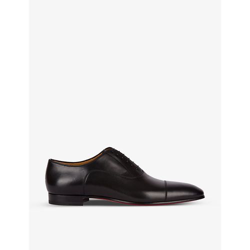 Mens Black Greggo Flat Calf p