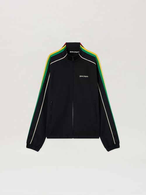 Classic Logo Vintage Track Jacket Man  Black Off White