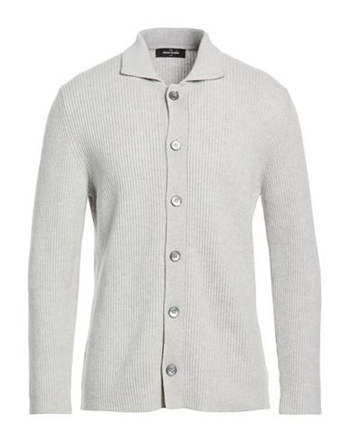 Man Cardigan Light grey Size 38 Cashmere