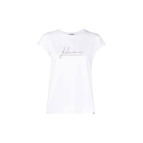 Logo-Embroidered Cotton T-Shirt — White