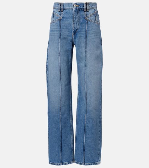 Drolane high-rise straight jeans