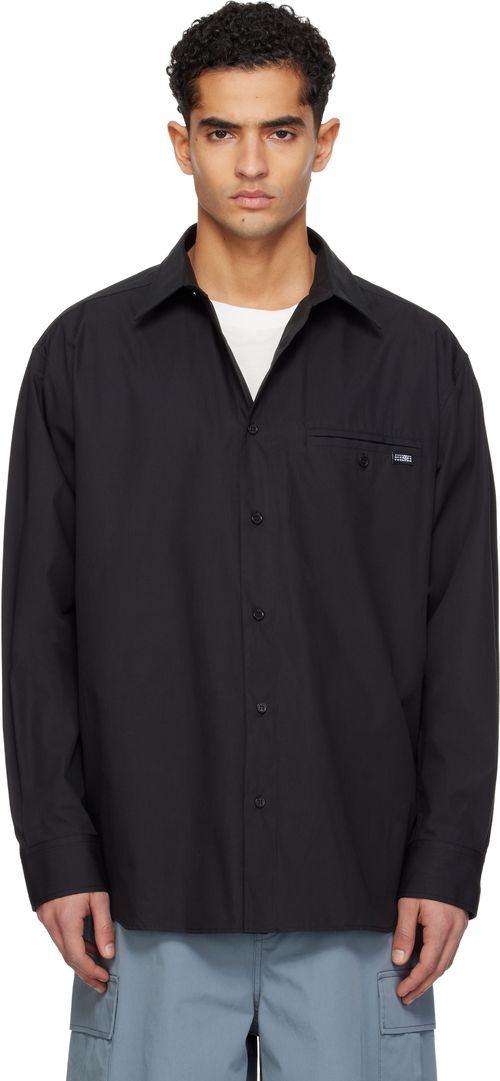 Black Cotton Shirt