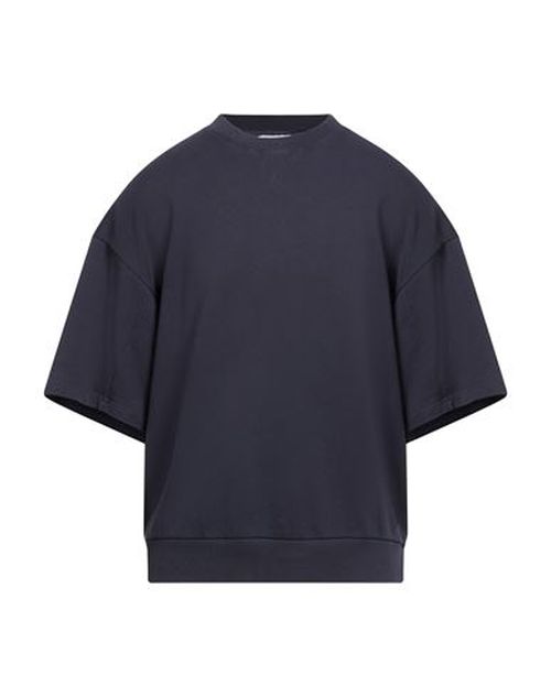 Man Sweatshirt Navy Size S Cotton
