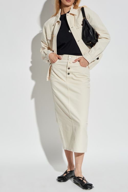 Denim Jacket, Women's, Cream