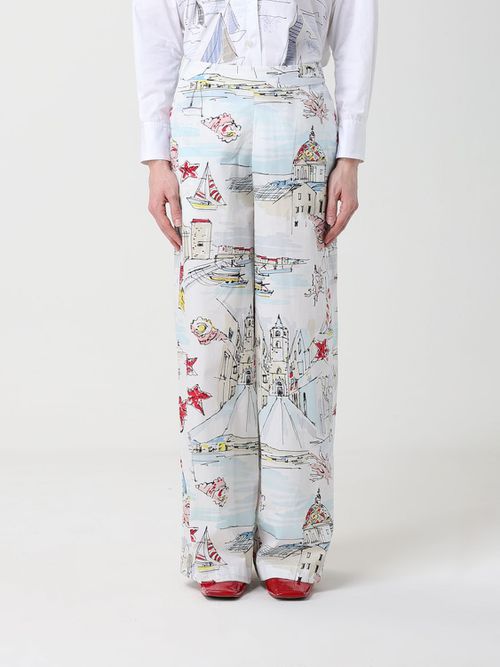 Pants Woman color White