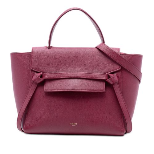 Pre-owned Micro Grained Calfskin Belt Bag F-GA-1197