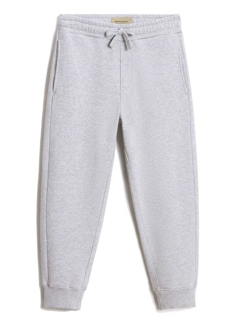 Cotton fleece track pants - Grey
