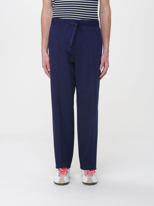 Pants Men color Blue