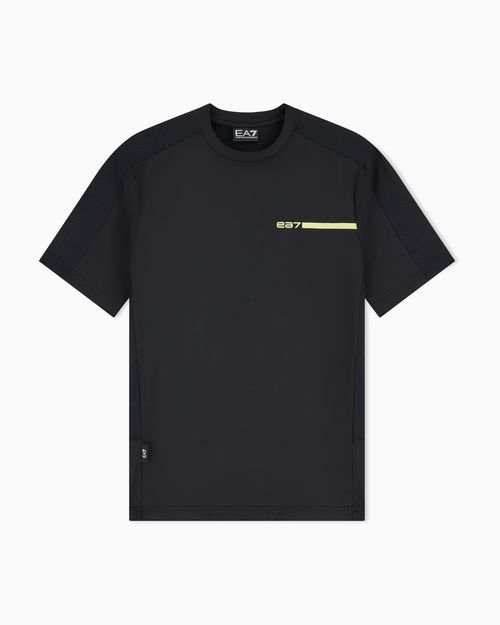 Logo Series stretch technical fabric T-shirt