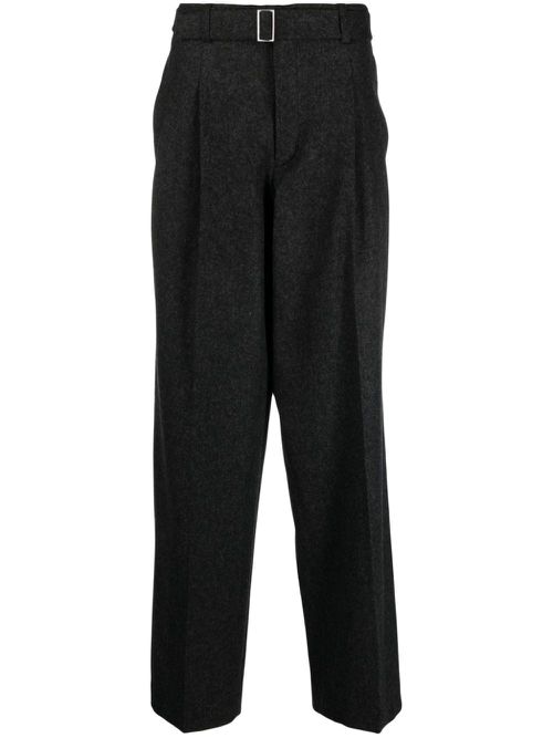 Cooper flannel track pants - Grey