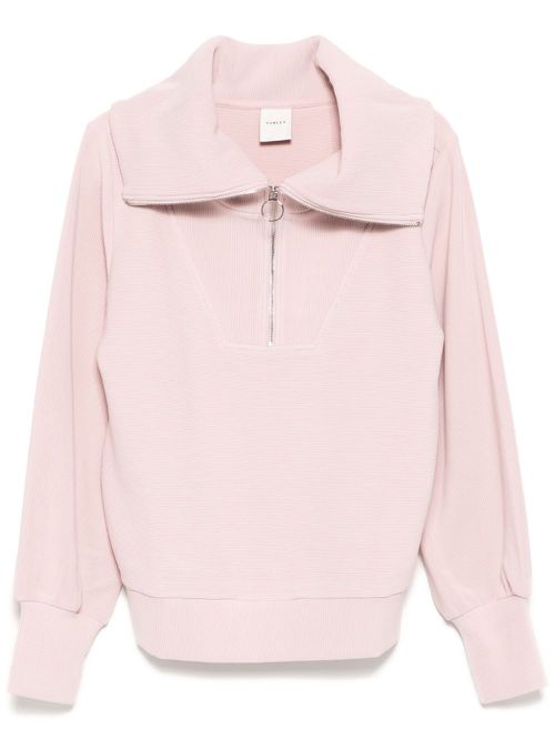 Varley Vine Pullover mit kurzem Reißverschluss - Rosa